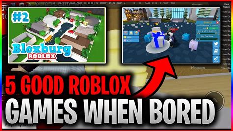 Roblox Games to Play When You're Bored: Because Even Pixels Need a Break